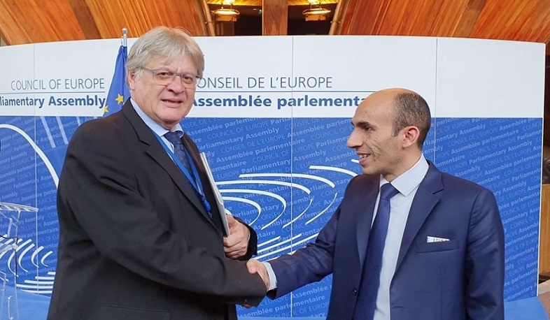 Արցախի ՄԻՊ-ը եվրոպացի պաշտոնյաների հետ քննարկել է արցախցիների իրավունքների պաշտպանությանը վերաբերող հարցեր