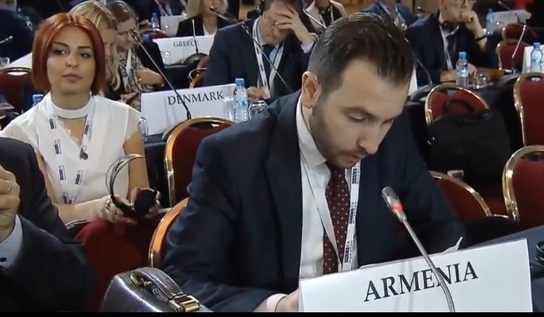 Հայկ Կոնջորյանի ելույթը՝ ԵԱՀԿ ԽՎ աշնանային նստաշրջանում