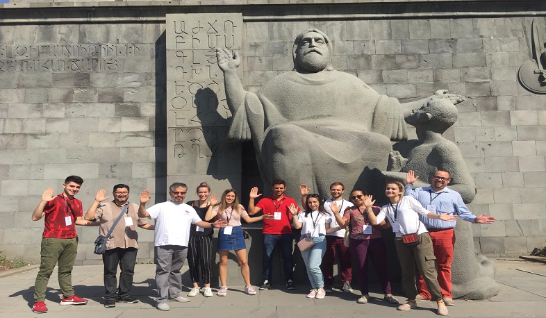 WCIT համաշխարհային նվագախմբի երաժիշտները այցելել են Հայաստանի տեսարժան վայրեր