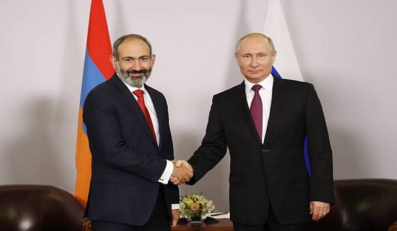 Nikol Pashinyan extends birthday greetings to Vladimir Putin