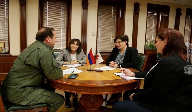 Դավիթ Տոնոյանն ընդունել է ԿԽՄԿ պատվիրակությանը