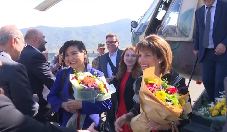 Congress members Jackie Speier and Judy Chu are in Artsakh