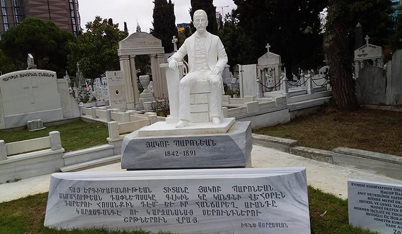Ստամբուլում բացվել է Հակոբ Պարոնյանի արձանը