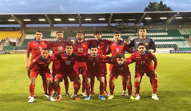 Եվրո-2021. Հայաստանի երիտասարդական հավաքականի մեկնարկային կազմը Լյուքսեմբուրգի հետ խաղում