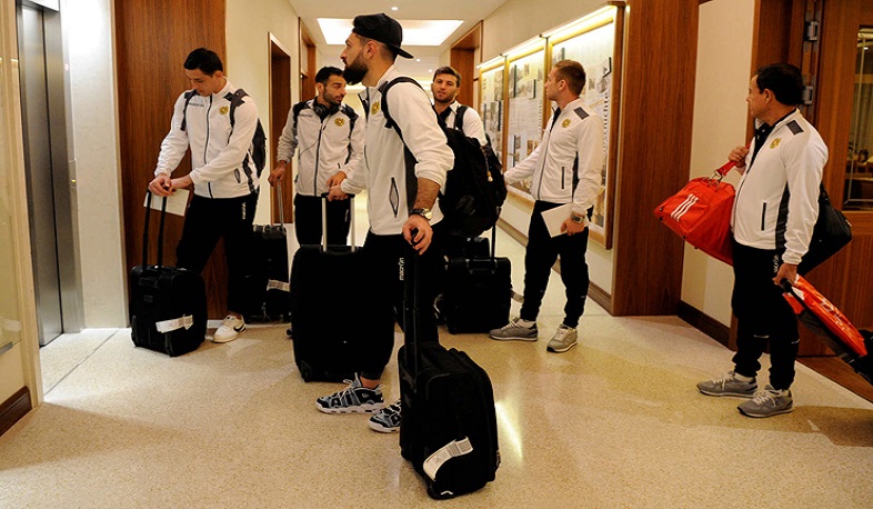 Ֆուտբոլի հավաքականն արդեն Շվեյցարիայում է