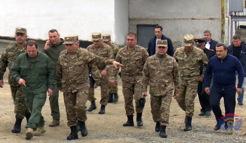 Դավիթ Տոնոյանն Արցախում էր