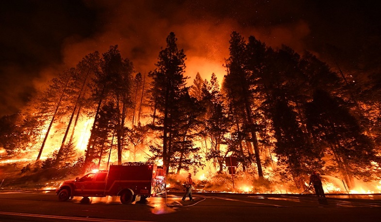 Կալիֆոռնիայում 100 հազար մարդ է տարհանվել անտառային հրդեհների պատճառով