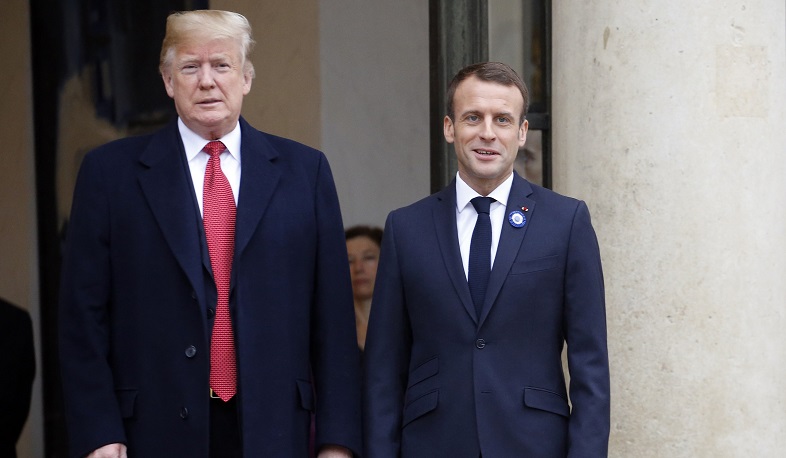 Մակրոնը Թրամփին հորդորել է քայլեր ձեռնարկել՝ Թուրքիայի ռազմական գործողությունները դադարեցնելու ուղղությամբ