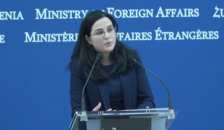 ԱԳՆ մամուլի խոսնակ Աննա Նաղդալյանի ճեպազրույցը