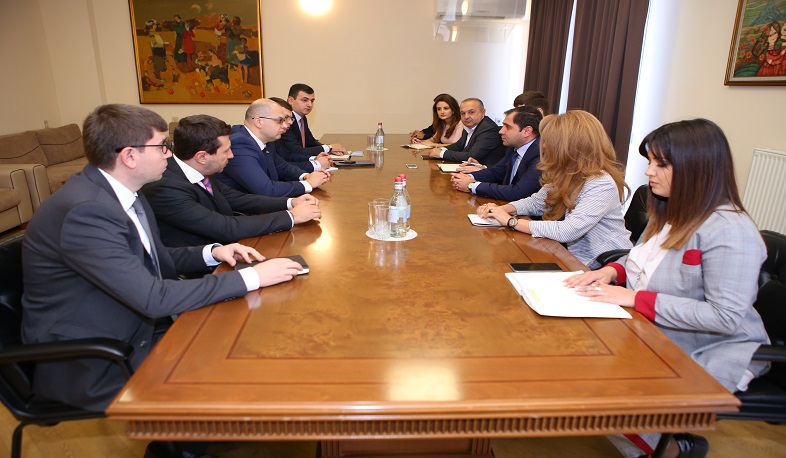 Սուրեն Պապիկյանն ընդունել է ՄԱԶ-ի փոխտնօրենին