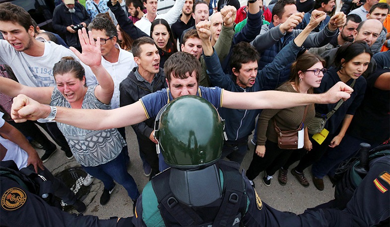 Կատալոնիայի անկարգություններում տուժել է 130 մարդ