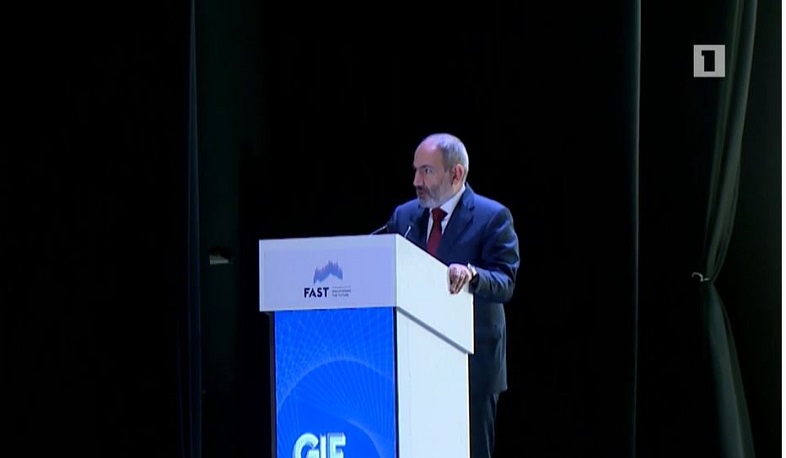 “AI can conquer new areas of thinking,” says Pashinyan