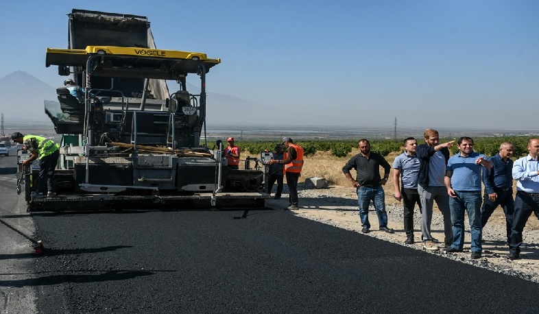 Սուրեն Պապիկյանը հետևել է Երևան-Երասխ-Գորիս-Մեղրի միջպետական նշանակության ավտոճանապարհի հիմնանորոգման աշխատանքներին