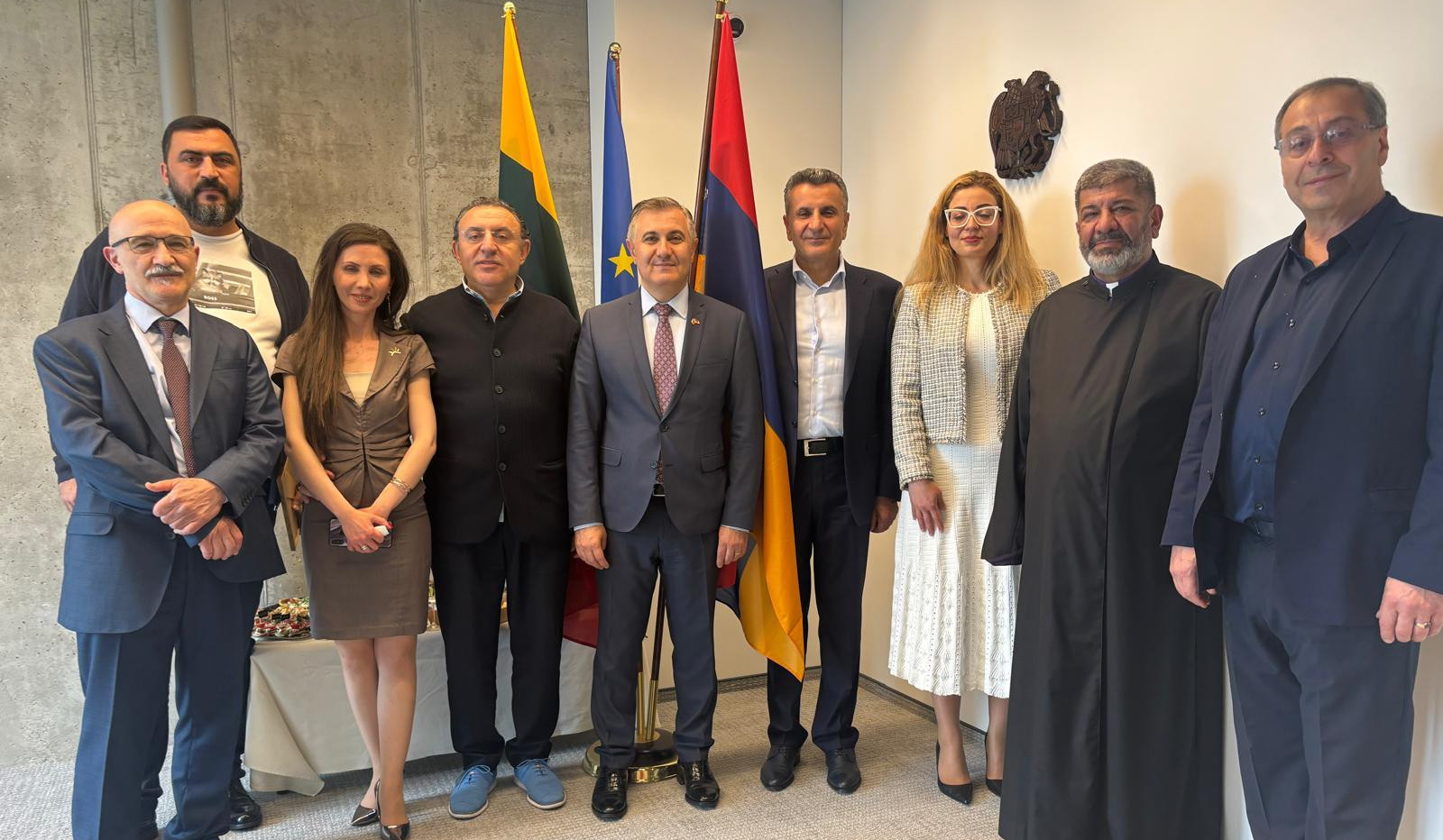 Հայաստանի դեսպանությունը Լիտվայում հուլիսի 1-ից գործում է նոր հասցեում