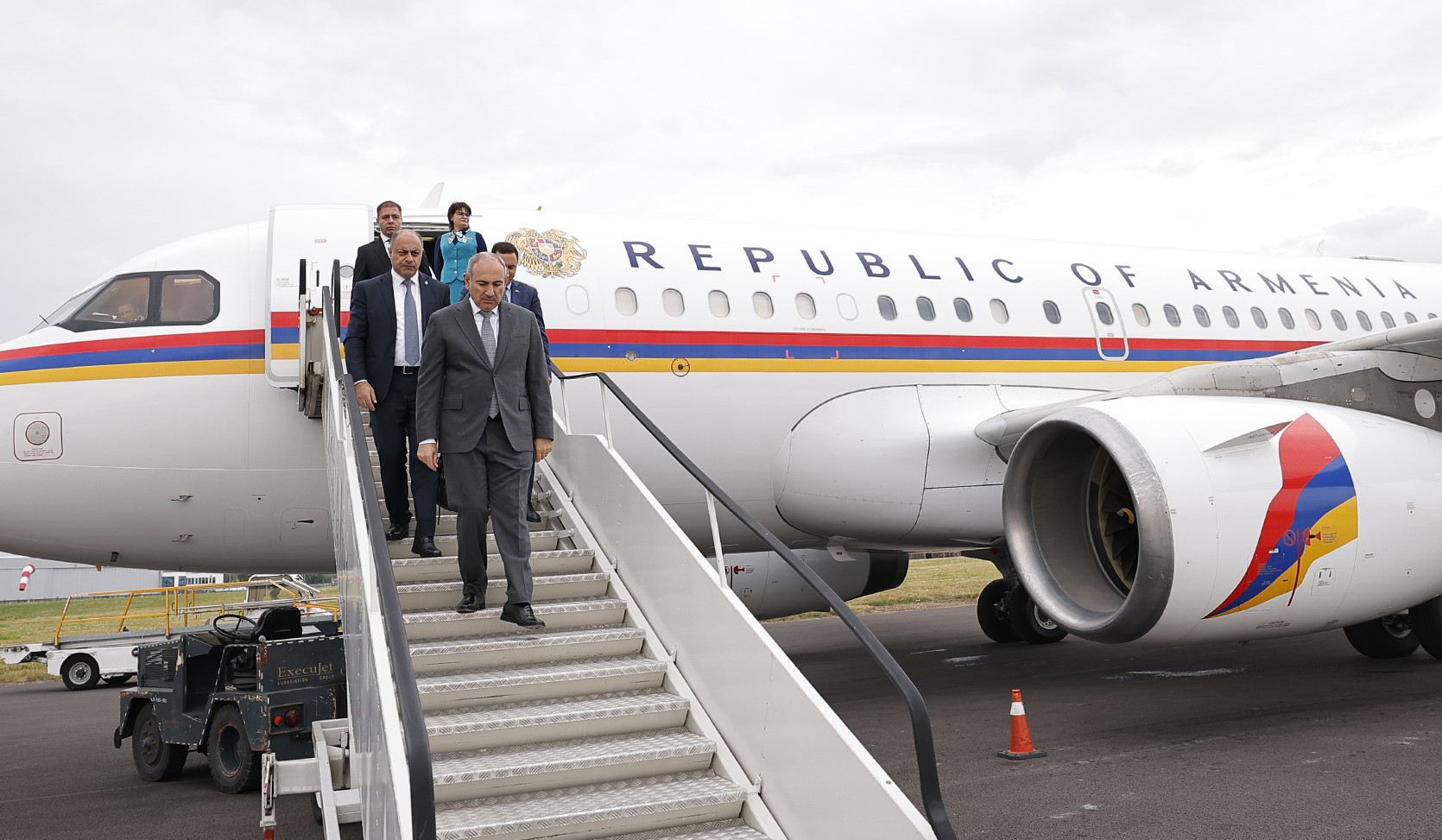 Мой рабочий визит в Брюссель начался: Никол Пашинян