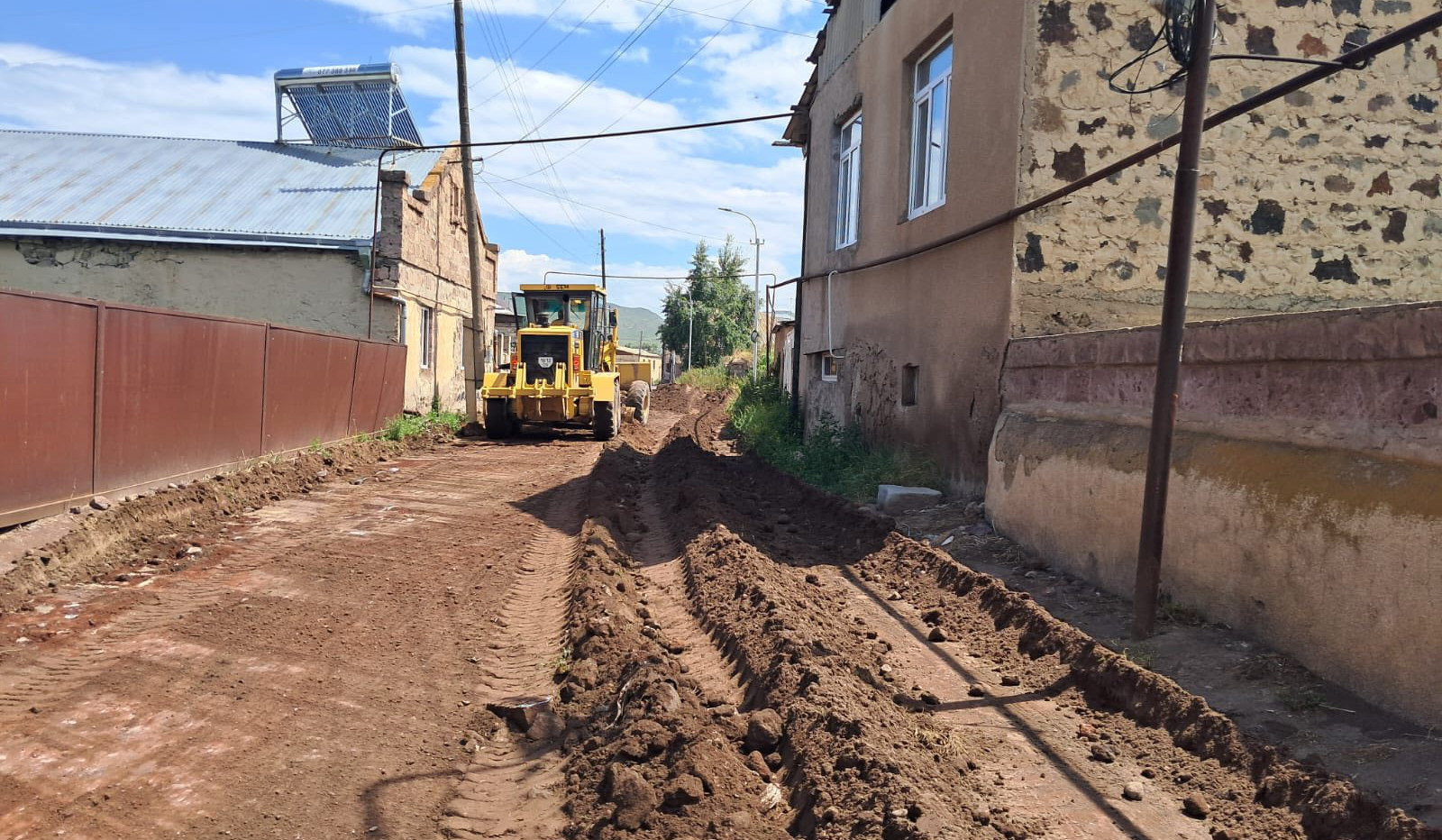 Սարուխանում փողոցներ են հիմնանորոգվում