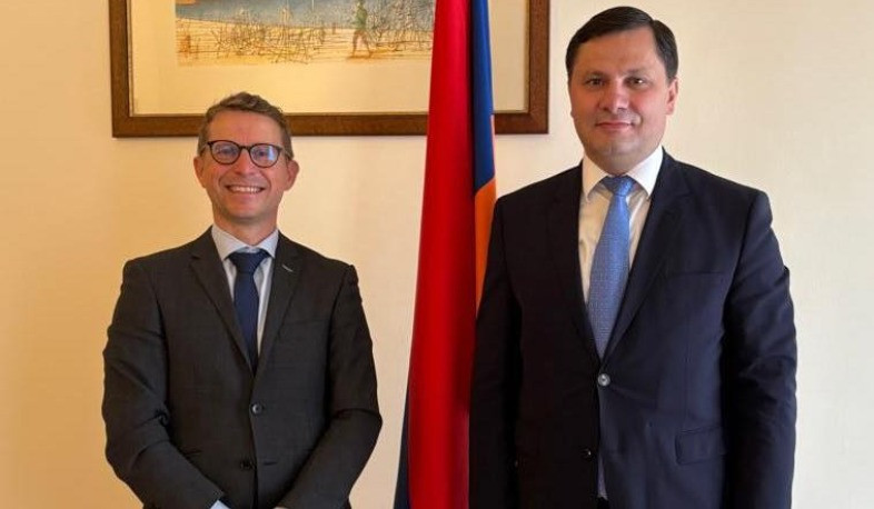 Səfir Xaçatryan və Qotye Rikor Ermənistan və Fransa arasında iqtisadi əməkdaşlığın dərinləşdirilməsi imkanlarını müzakirə ediblər