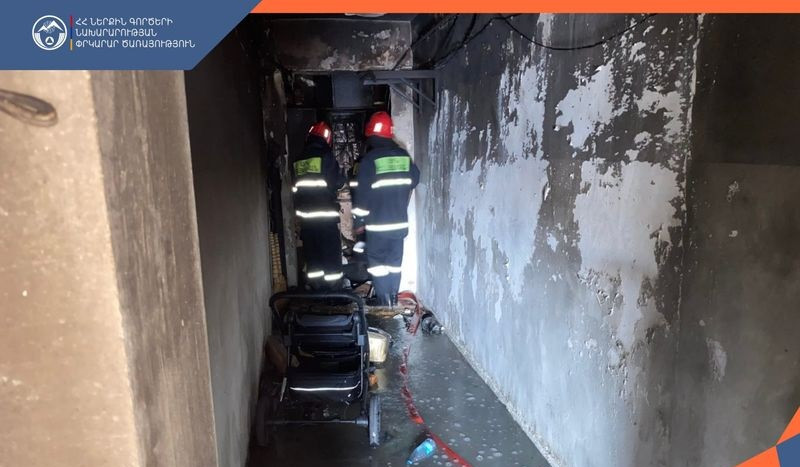 Հրդեհ Աբովյան քաղաքում. փրկարարները տարհանել են 23 քաղաքացու