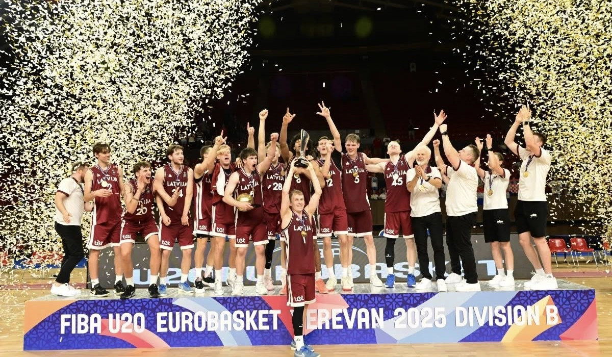 Երևանում ավարտվել է բասկետբոլի Եվրոպայի մինչև 20 տարեկանների Բ դիվիզիոնի առաջնությունը