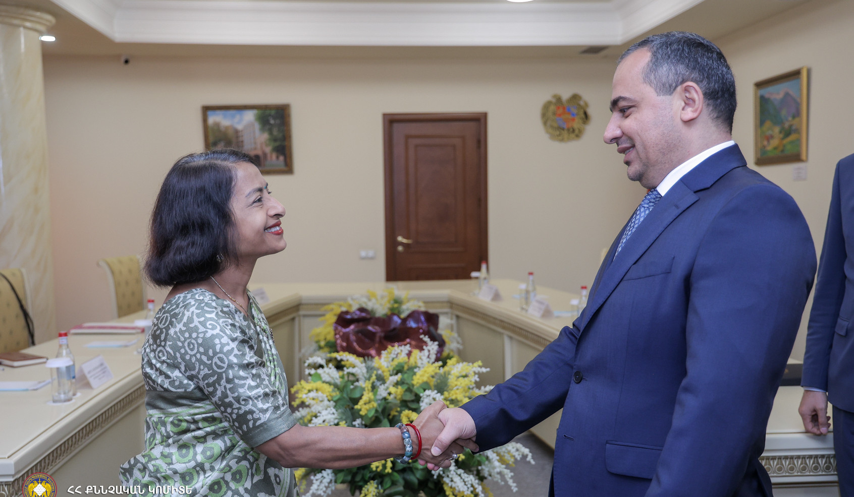 ՔԿ նախագահը և Հնդկաստանի դեսպանն արձանագրել են՝ իրավական փոխօգնության ոլորտում համագործակցությունը շարունակում է զարգանալ