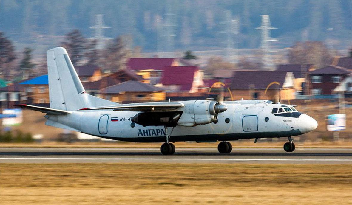 В России разбился пассажирский самолет