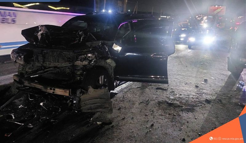 Պռոշյան գյուղի մոտակայքում բախվել են ավտոմեքենաներ․ կան տուժածներ