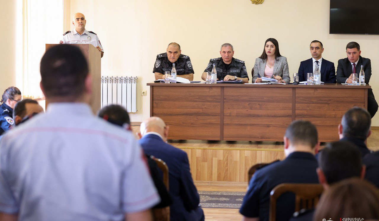 Շիրակի պարեկների բացահայտումները ավելացել են շուրջ 3 անգամ․ ՆԳ նախարարն ամփոփել է Շիրակի մարզի ՆԳՆ ծառայությունների կիսամյակի աշխատանքը