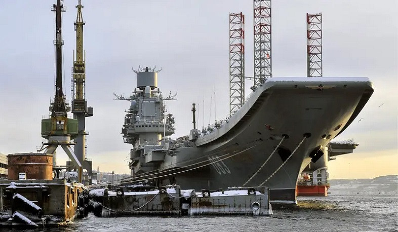 Ռուսաստանի միակ՝ «Ծովակալ Կուզնեցով» ծանր ավիակիրը կվաճառվի կամ կօգտագործվի որպես մետաղի ջարդոն. BBC