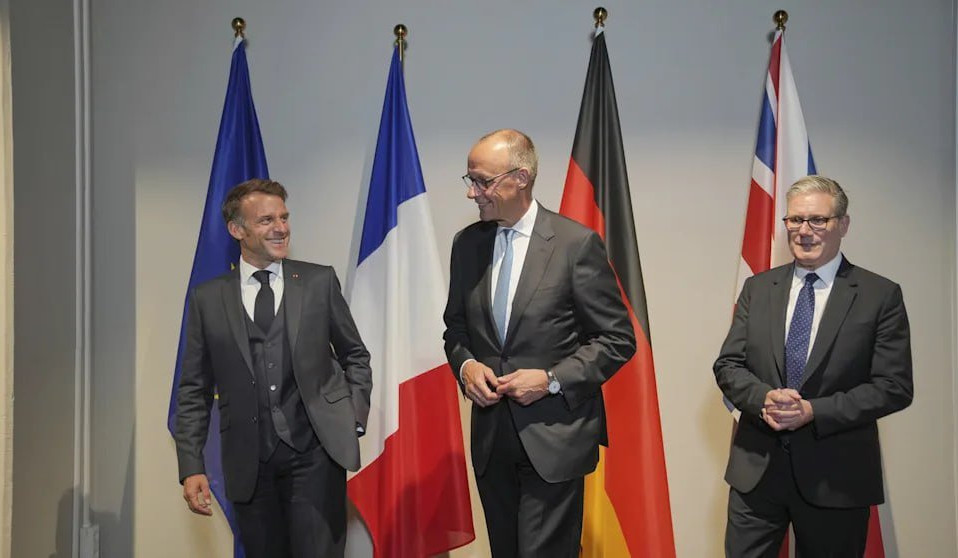 Макрон, Стармер и Мерц призывают к прекращению огня в Газе