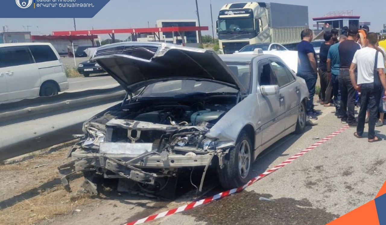 Վթար Երևան-Երասխ ավտոճանապարհին. կա տուժած