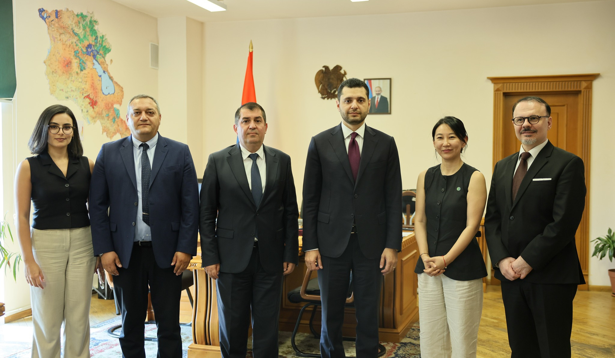 Նախարար Մաթևոսյանը Կանաչ կլիմայի հիմնադրամի քարտուղարության պատվիրակության հետ քննարկել են COP17-ի կազմակերպումը