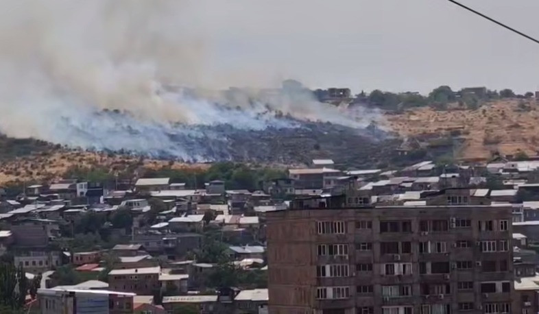 Հրդեհ Սարի թաղում՝ խոտածածկ տարածքում. դեպքի վայր է մեկնել չորս մարտական հաշվարկ