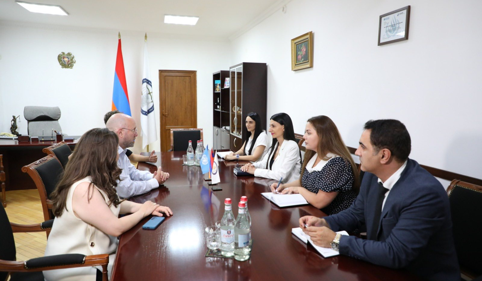 Անահիտ Մանասյանը Ֆիլիպ Ջաֆֆեին ներկայացրել է երեխաների իրավունքների ոլորտում ՄԻՊ հաստատության կողմից իրականացվող ծրագրերը