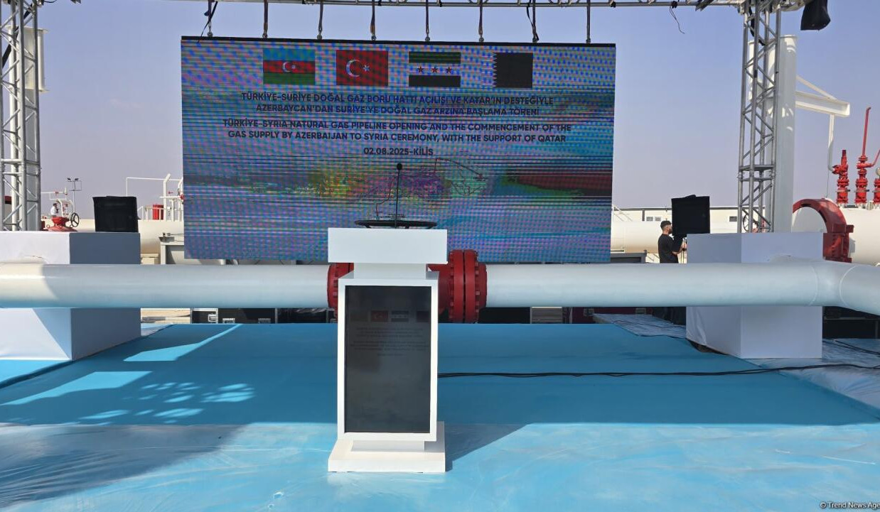 Турция запустила поставки азербайджанского газа в Сирию