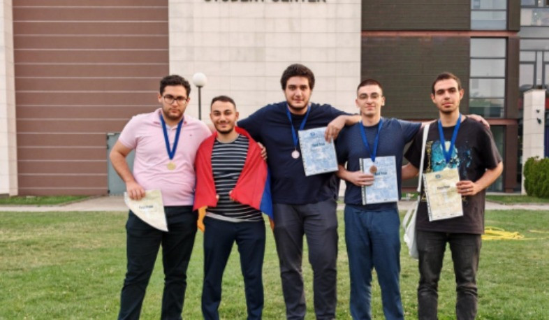 2 ոսկե և 2 բրոնզե մեդալ՝ մաթեմատիկայի միջազգային ուսանողական օլիմպիադայում