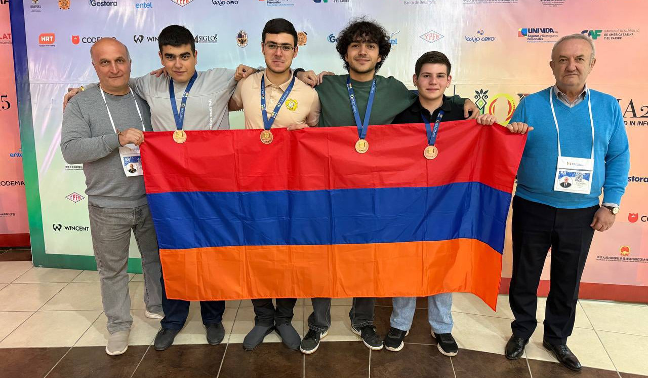 4 բրոնզե մեդալ՝ ինֆորմատիկայի միջազգային 37-րդ օլիմպիադայում