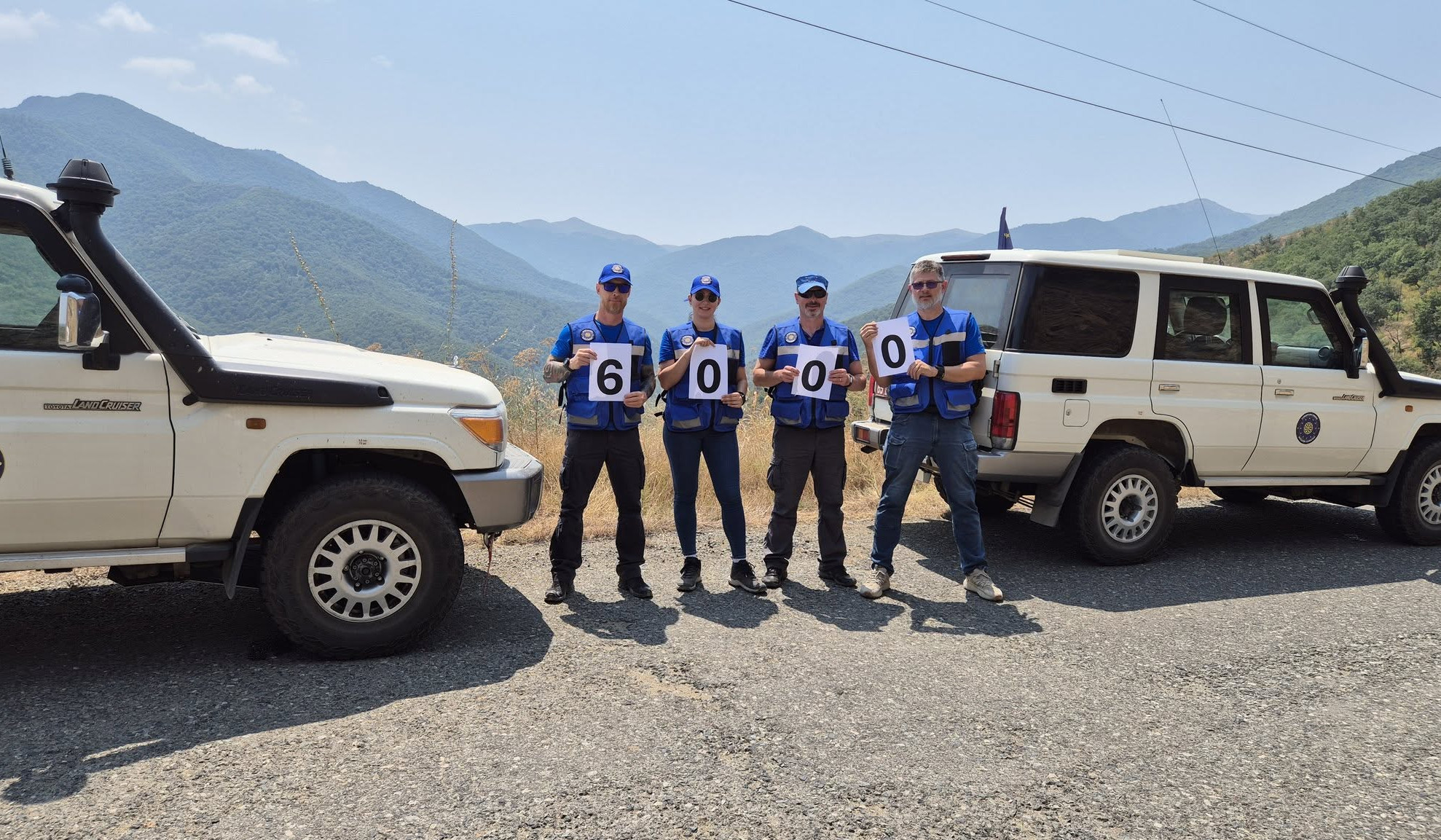 EU mission in Armenia conducts 6,000th patrol