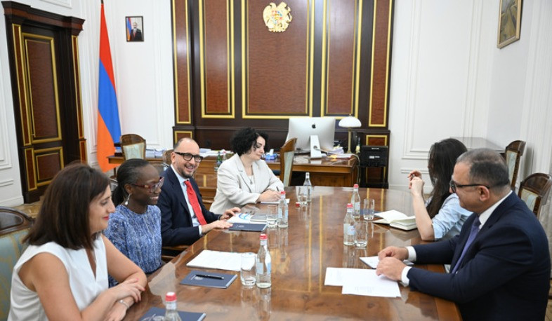 Ռոլանդ Փրայսը ՀՀ փոխվարչապետին է ներկայացրել ՀԲ հայաստանյան գրասենյակի նորանշանակ ղեկավարին