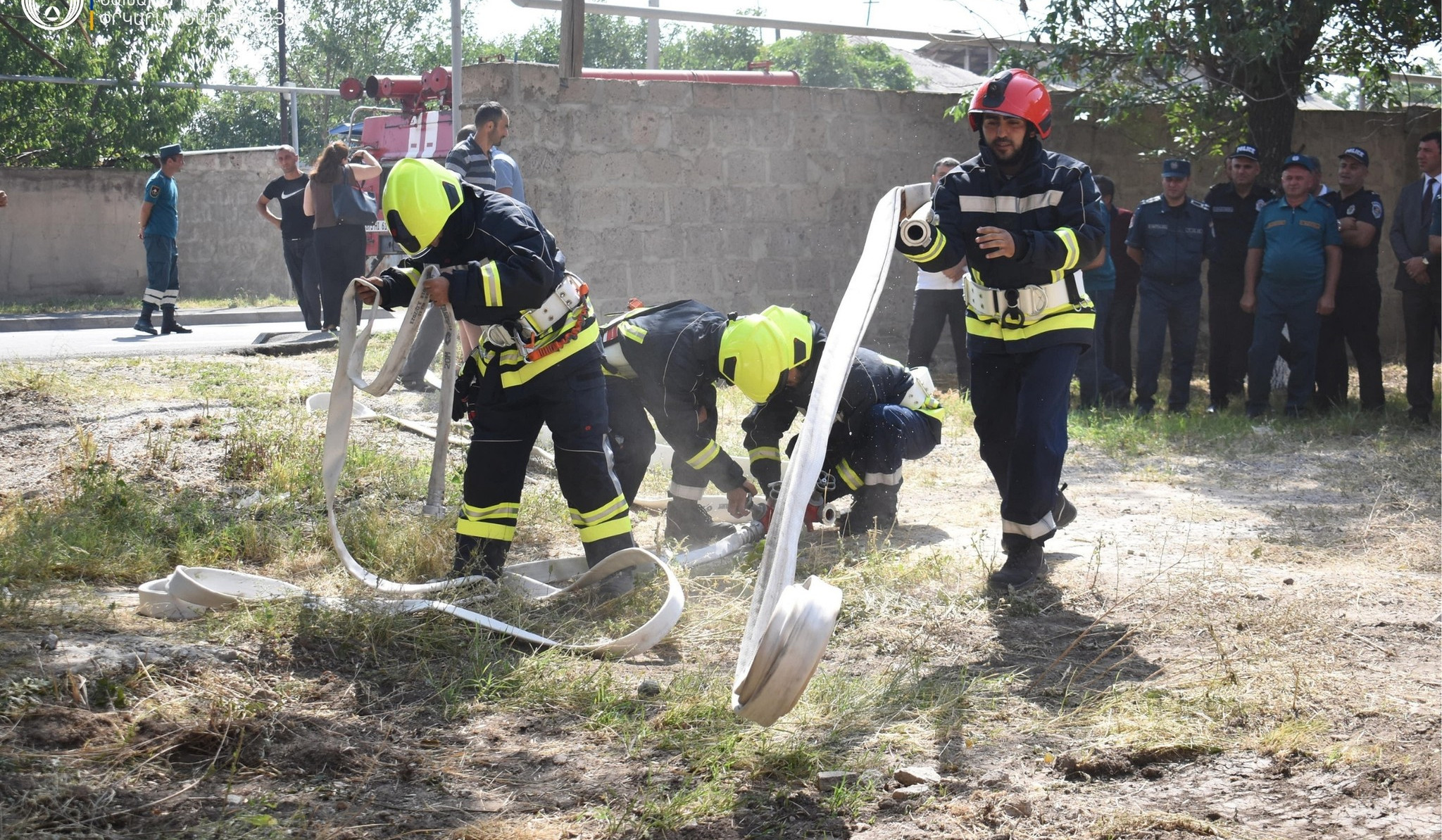Արագածավան բնակավայրում բացվել է հերթական կամավորական հրշեջ-փրկարարական հենակետը