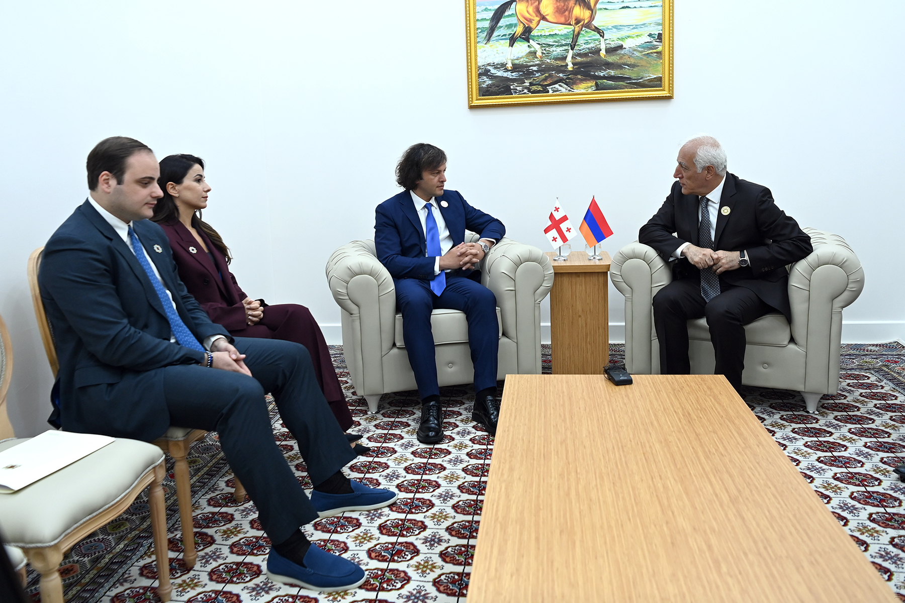 President of Armenia met with Prime Minister of Georgia