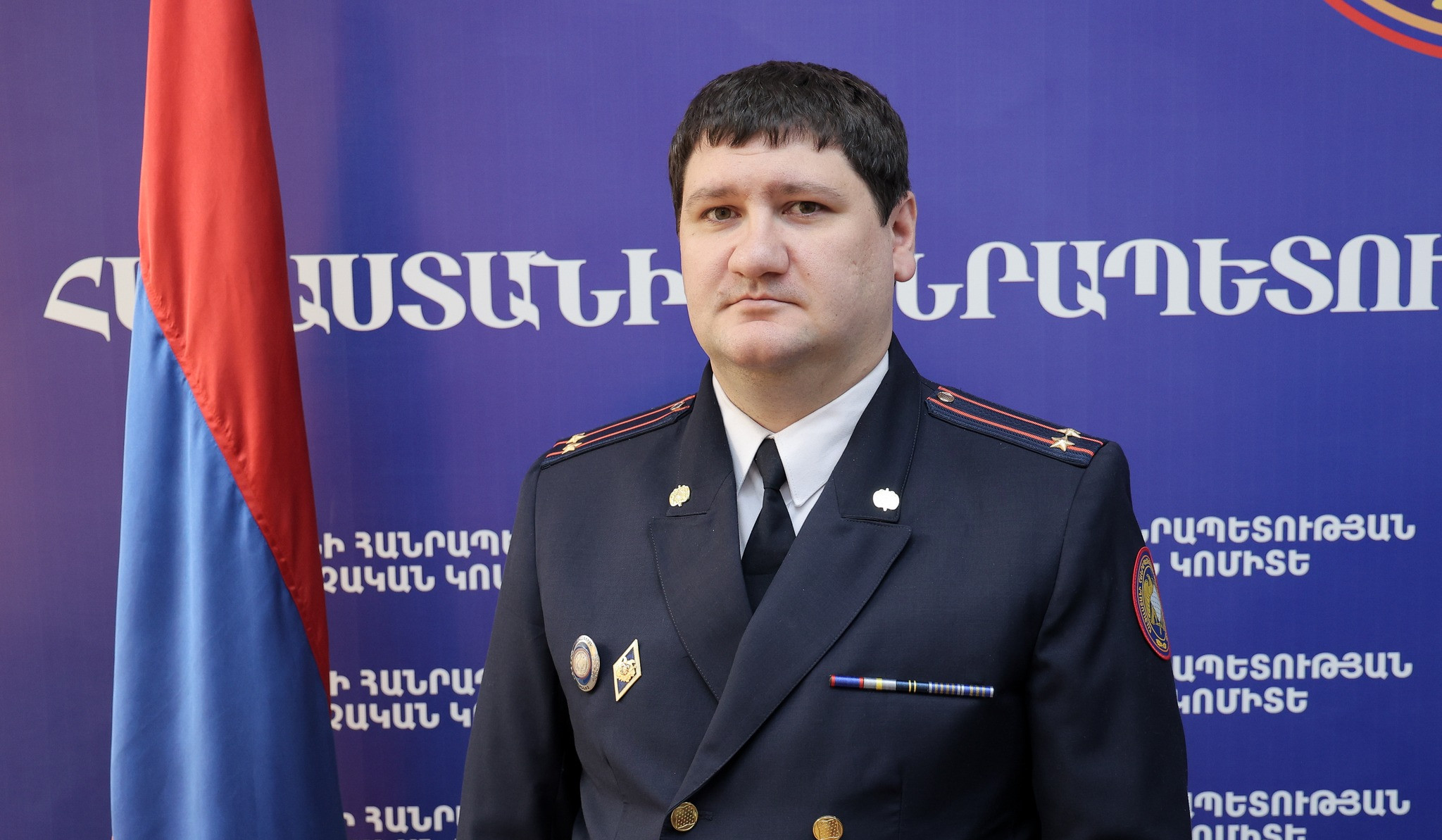 Համբարձում Պետրոսյանը՝ ՔԿ Երևանի քննչական վարչության ճանապարհատրանսպորտային հանցագործությունների քննության բաժնի պետ