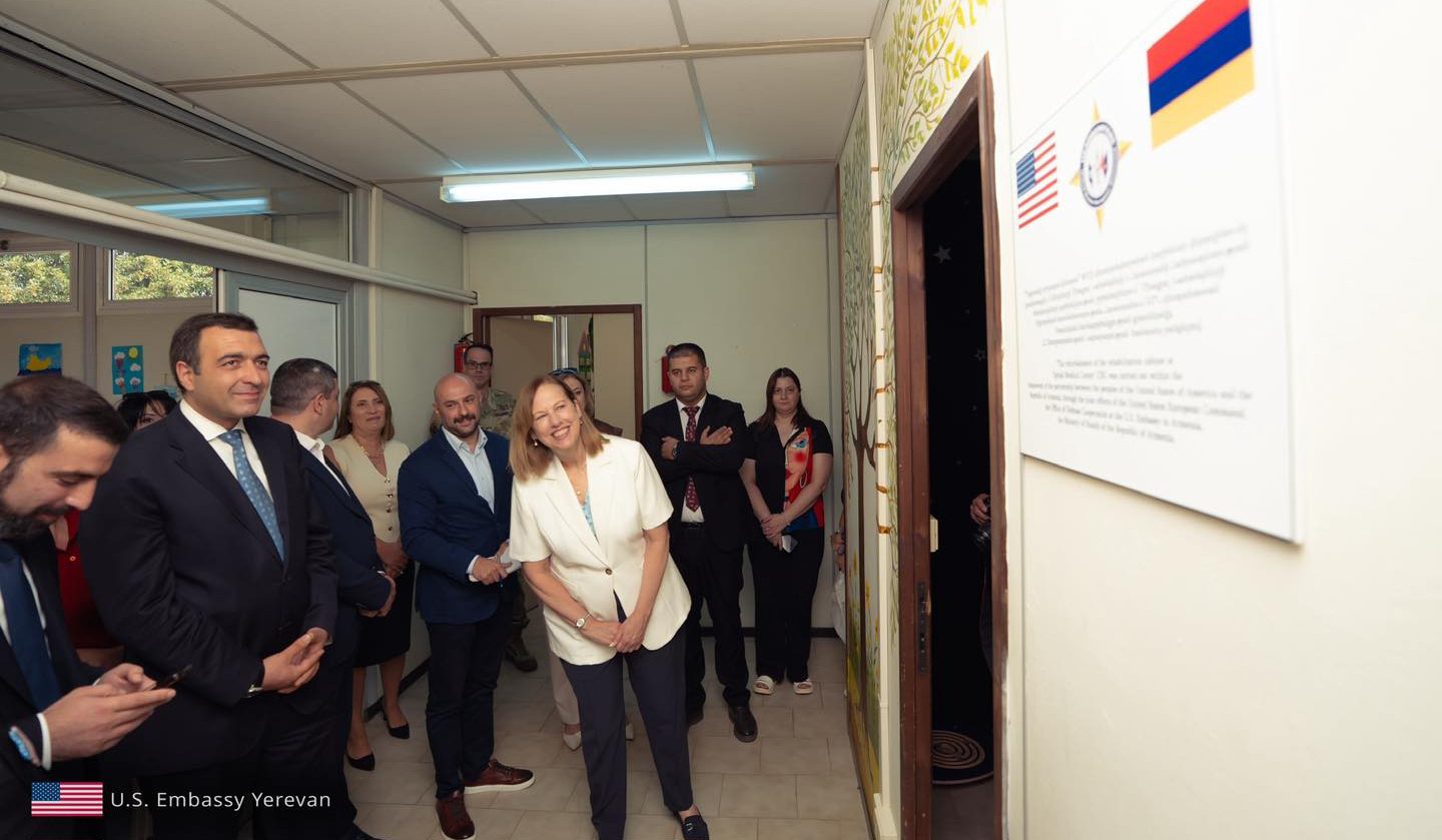 Ambassador Kvien attended official ceremony to hand over modern medical equipment to Spitak Polyclinic