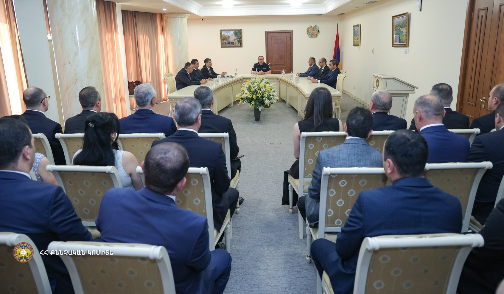 Քննչական կոմիտեի նախագահը ներկայացրել է գլխավոր վարչության նորանշանակ պետին