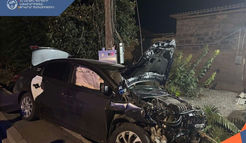 Շահումյան գյուղում բախվել են ավտոմեքենաներ․ կա տուժած