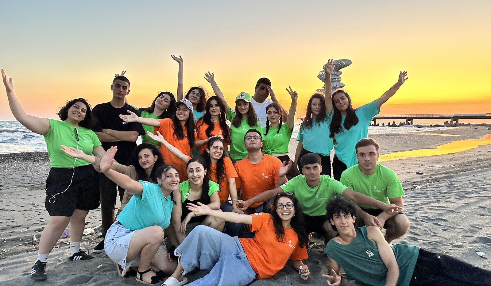 Միջազգային երիտասարդական ճամբար Անակլիայում. բարեկամության կամուրջ Հայաստանի և Վրաստանի միջև