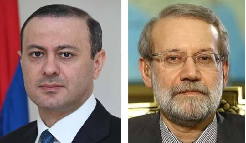 Իրանի համար Հայաստանի հետ հարաբերությունները ռազմավարական նշանակության են.  Ալի Լարիջանին՝ Արմեն Գրիգորյանին