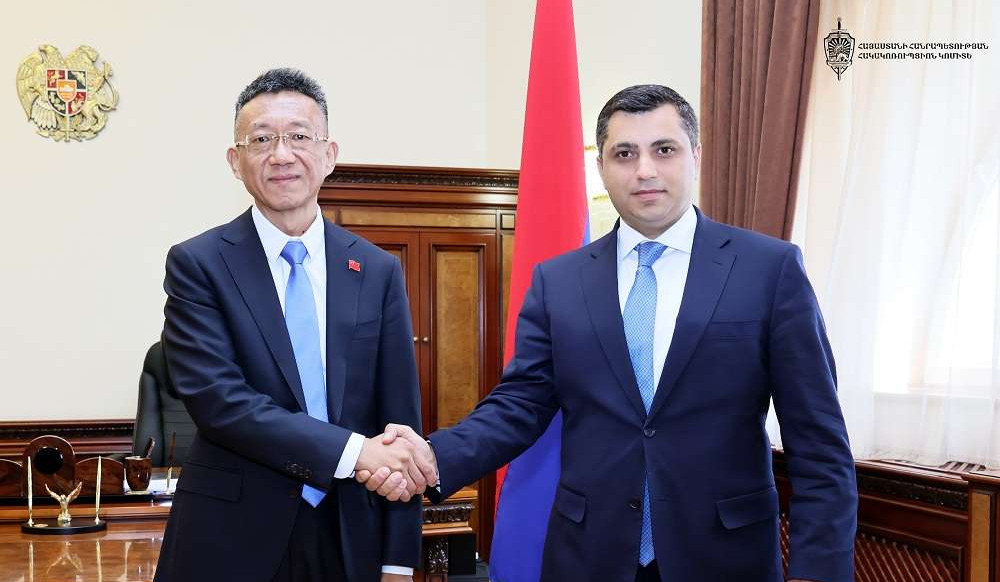 Հակակոռուպցիոն կոմիտեի նախագահը և Չինաստանի դեսպանը կարևորել են կոռուպցիայի դեմ պայքարում արդի տեխնոլոգիաների ներդրումը