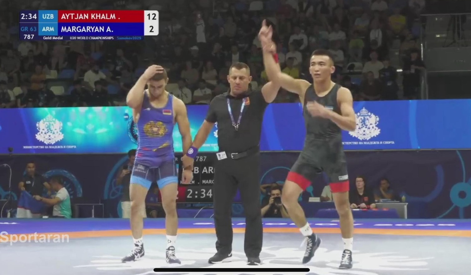 Ըմբիշ Ալեքս Մարգարյանը՝ Մ20 աշխարհի առաջնության փոխչեմպիոն