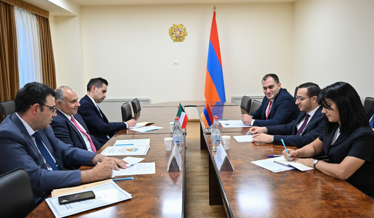 ԲՏԱ նախարարը և Քուվեյթի դեսպանը քննարկել են  տեխնոլոգիական նորարարությունների ոլորտում համագործակցության հեռանկարները