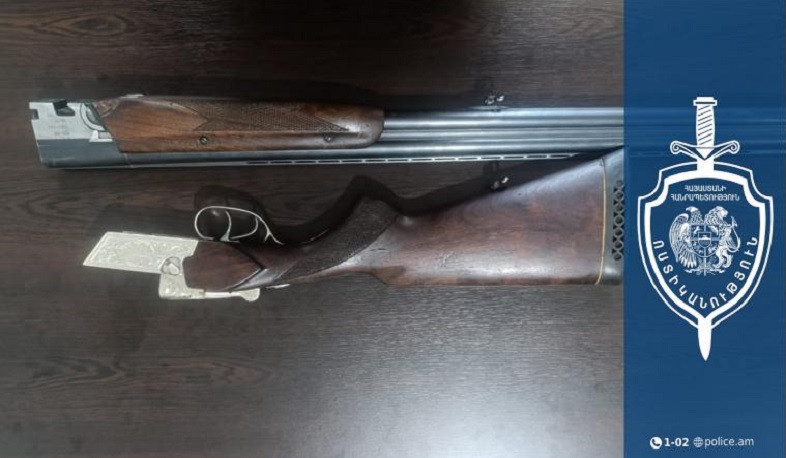 36-ամյա տղամարդը կամավոր կերպով ոստիկանությանն է հանձնել ապօրինի պահվող հրացան